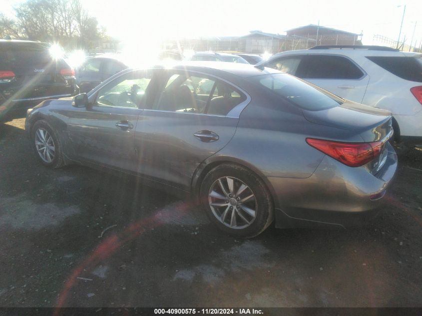 2015 Infiniti Q50 VIN: JN1BV7AR9FM423535 Lot: 40900575