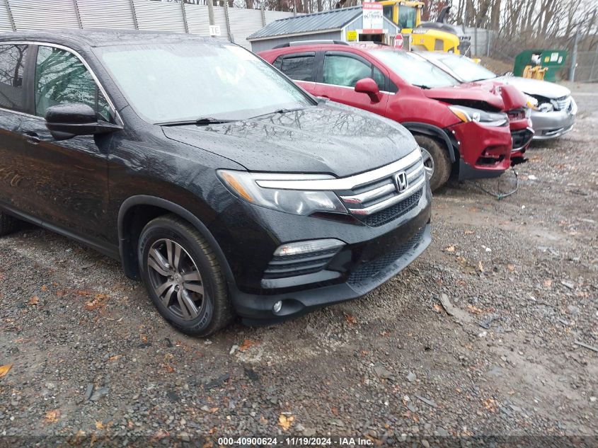 2016 Honda Pilot Ex-L VIN: 5FNYF6H89GB046825 Lot: 40900624