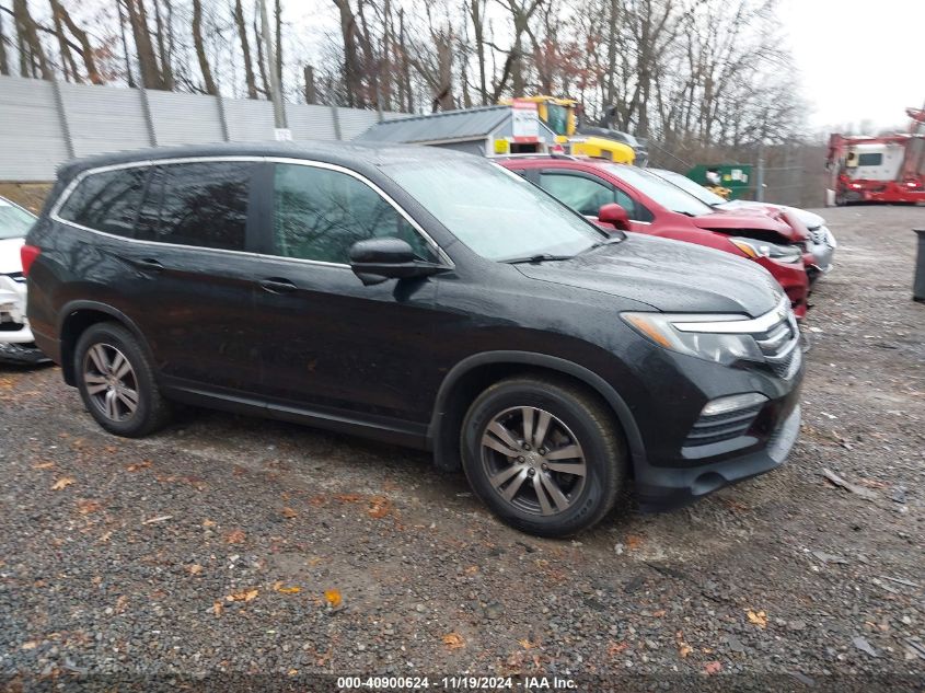 2016 Honda Pilot Ex-L VIN: 5FNYF6H89GB046825 Lot: 40900624