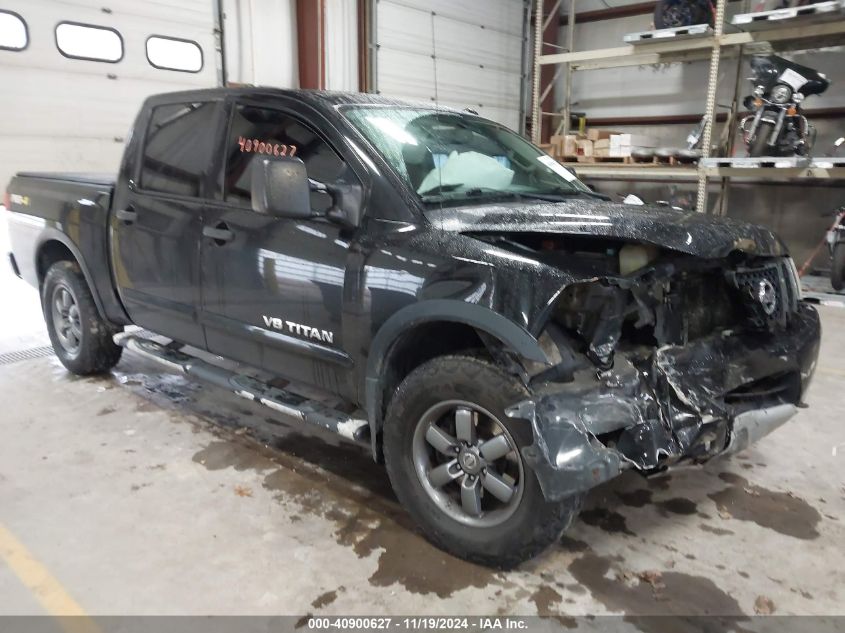 2014 NISSAN TITAN PRO-4X/S/SL/SV - 1N6AA0ECXEN508214