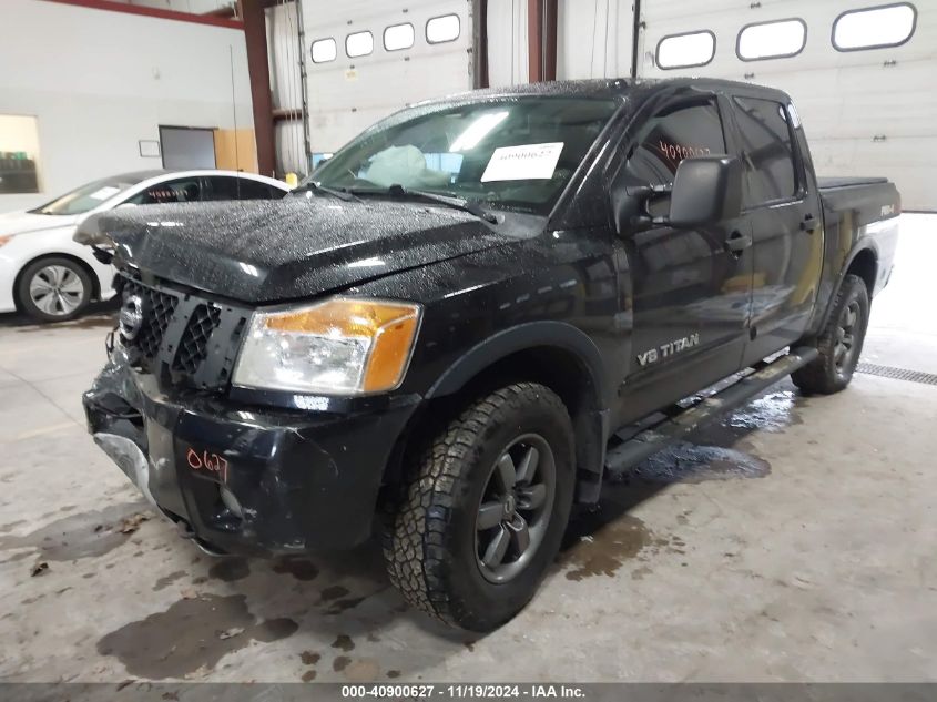 2014 NISSAN TITAN PRO-4X/S/SL/SV - 1N6AA0ECXEN508214