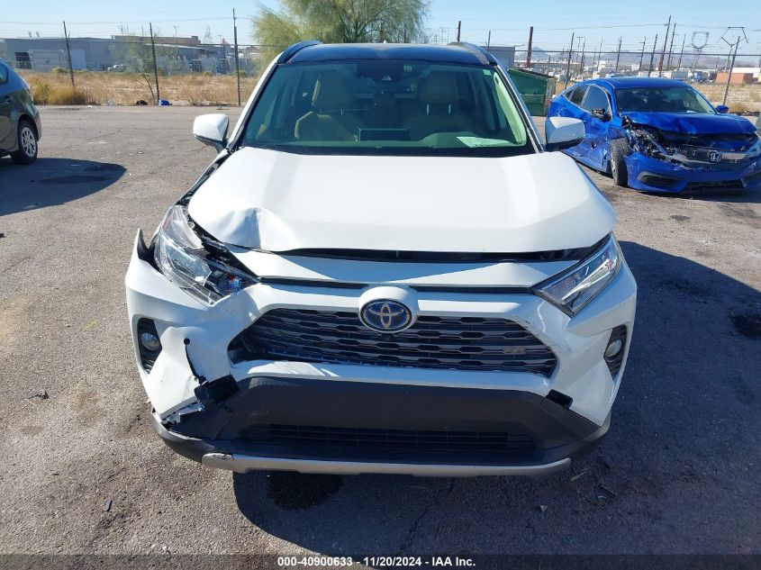 2020 Toyota Rav4 Hybrid Limited VIN: JTMD6RFV8LD501092 Lot: 40900633