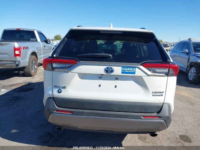 2020 Toyota Rav4 Hybrid Limited VIN: JTMD6RFV8LD501092 Lot: 40900633