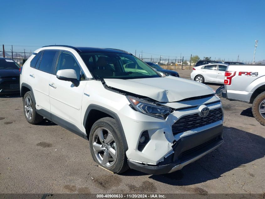 2020 Toyota Rav4 Hybrid Limited VIN: JTMD6RFV8LD501092 Lot: 40900633