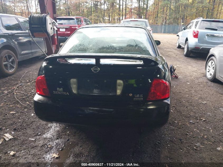 2006 Nissan Sentra 1.8S VIN: 3N1CB51D56L620668 Lot: 40900637