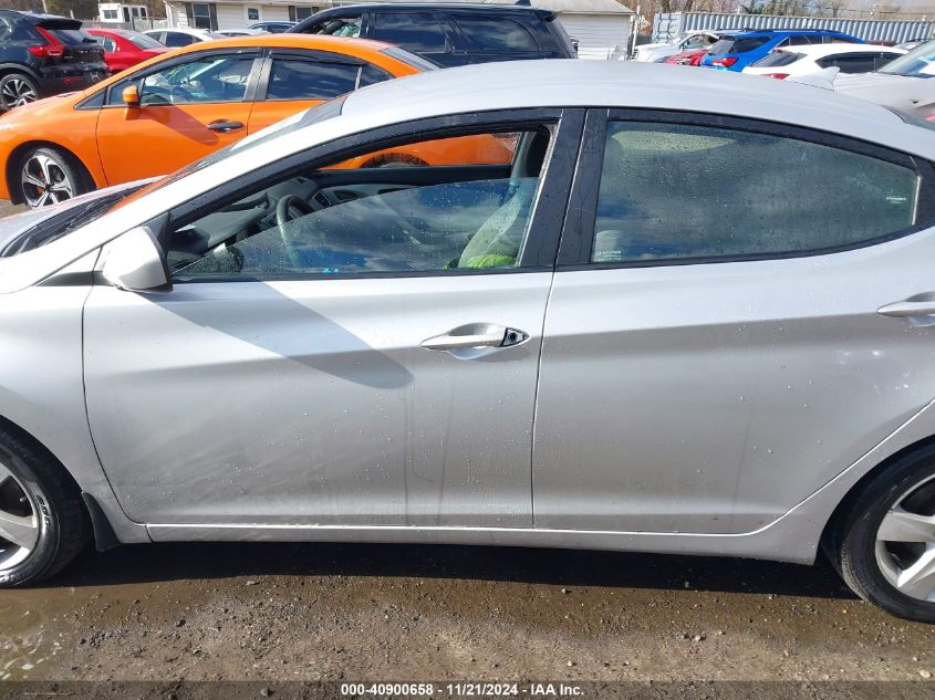 2013 Hyundai Elantra Gls VIN: KMHDH4AE1DU929619 Lot: 40900658