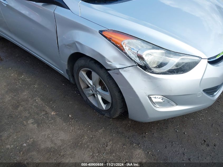 2013 Hyundai Elantra Gls VIN: KMHDH4AE1DU929619 Lot: 40900658