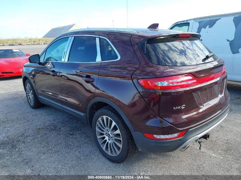 2017 Lincoln Mkc Reserve VIN: 5LMCJ3C99HUL19206 Lot: 40900665