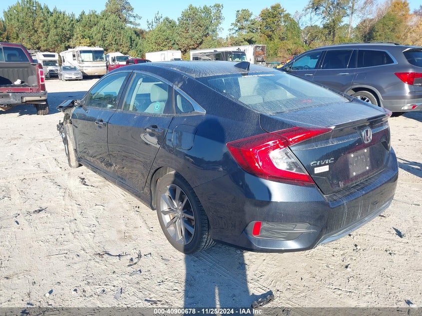 2019 HONDA CIVIC VIN: 2HGFC1F38KH651904