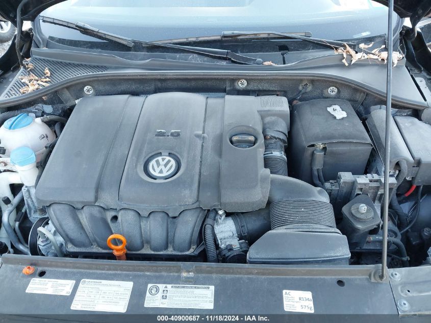 2013 VOLKSWAGEN PASSAT SE W/SUNROOF - 1VWBP7A39DC011392
