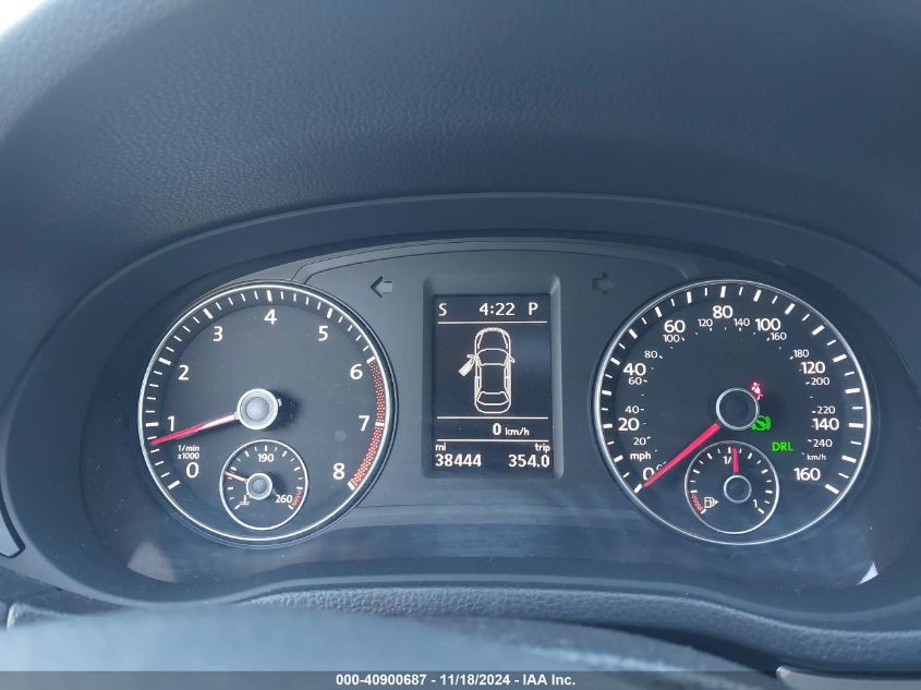 2013 VOLKSWAGEN PASSAT SE W/SUNROOF - 1VWBP7A39DC011392