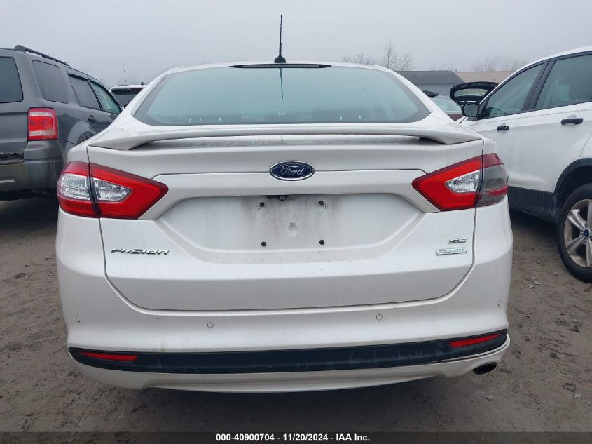 2015 Ford Fusion Se VIN: 3FA6P0HDXFR103079 Lot: 40900704