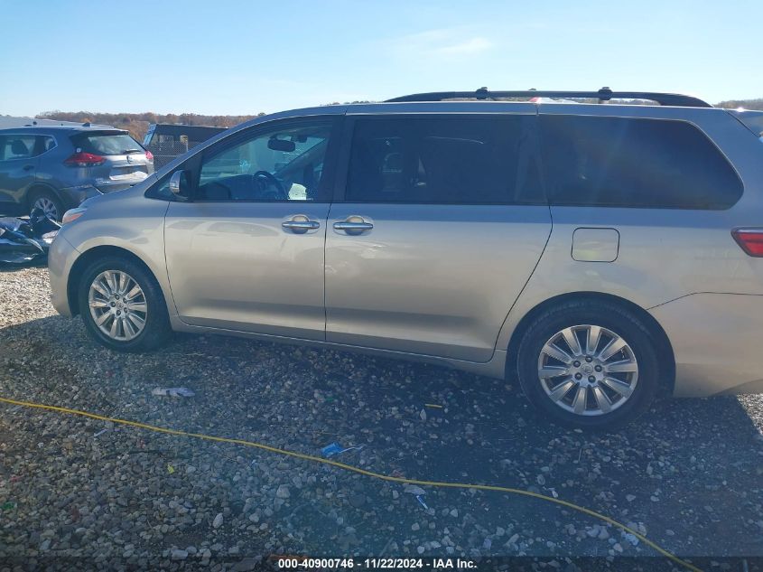 2017 Toyota Sienna Limited 7 Passenger VIN: 5TDYZ3DC5HS859611 Lot: 40900746