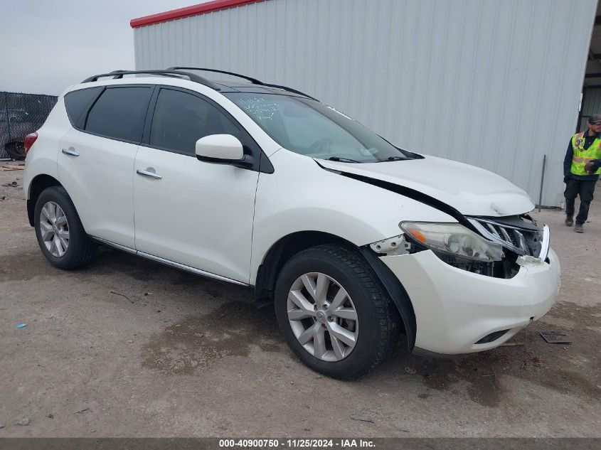 VIN JN8AZ1MU9EW408759 2014 Nissan Murano, SL no.1