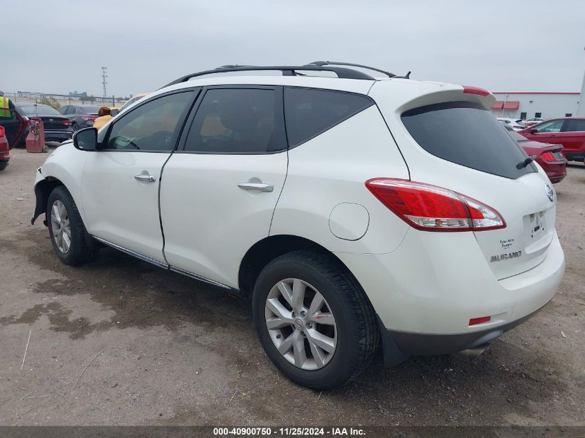 VIN JN8AZ1MU9EW408759 2014 Nissan Murano, SL no.3