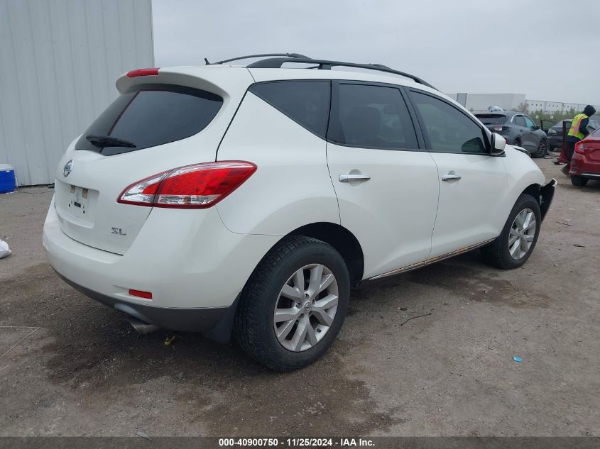 VIN JN8AZ1MU9EW408759 2014 Nissan Murano, SL no.4