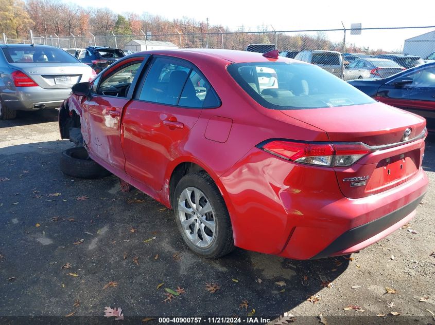 2021 Toyota Corolla Le VIN: 5YFEPMAE7MP181161 Lot: 40900757