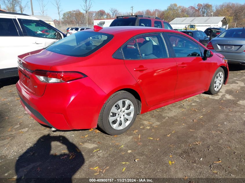 2021 Toyota Corolla Le VIN: 5YFEPMAE7MP181161 Lot: 40900757