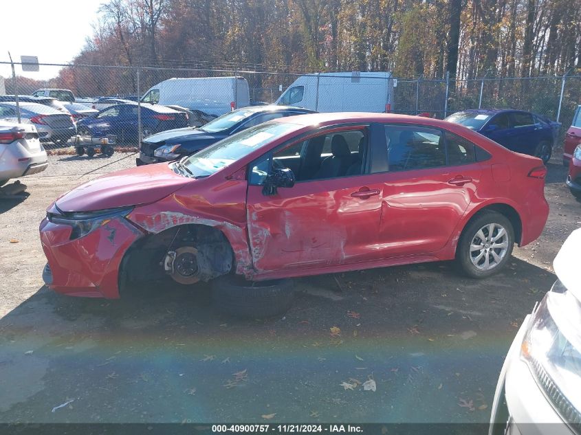 2021 Toyota Corolla Le VIN: 5YFEPMAE7MP181161 Lot: 40900757