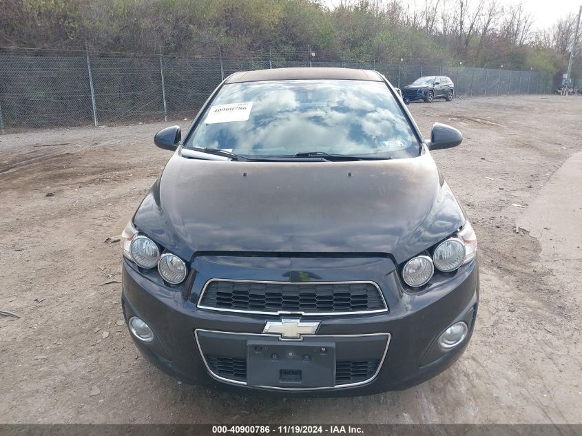 2013 Chevrolet Sonic Lt Auto VIN: 1G1JC6SH8D4166467 Lot: 40900786