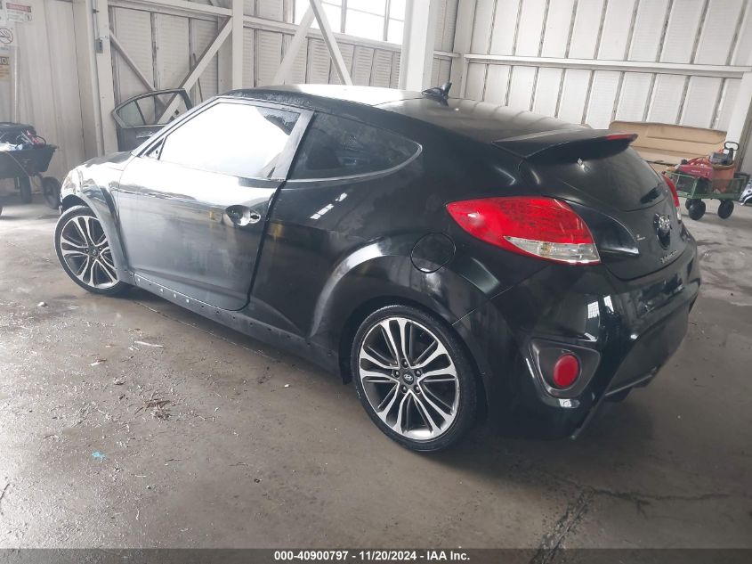 2016 HYUNDAI VELOSTER TURBO - KMHTC6AE4GU279856