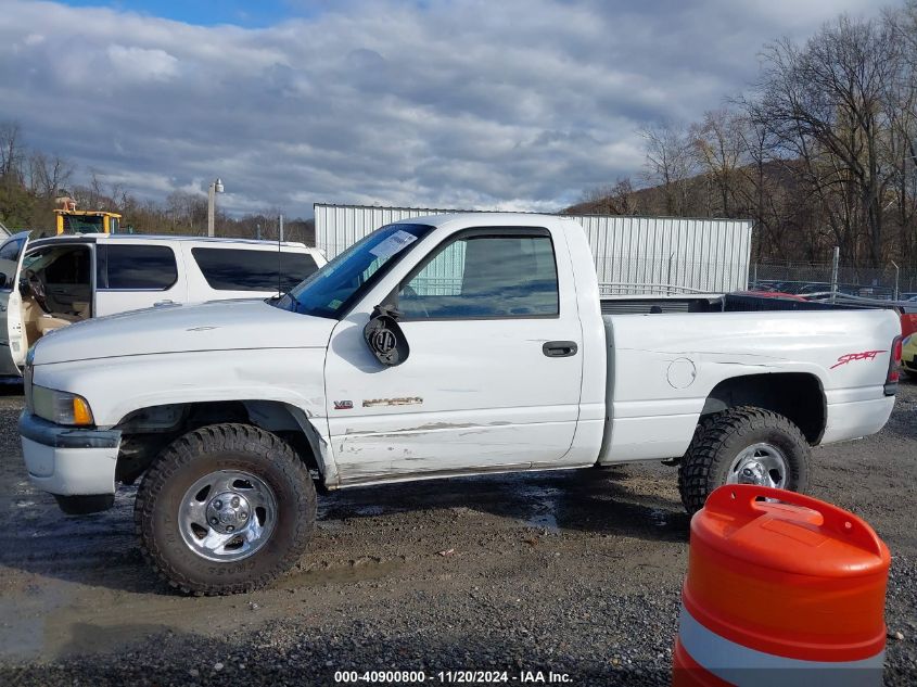 1998 Dodge Ram 1500 St VIN: 1B7HF16Z6WS761691 Lot: 40900800