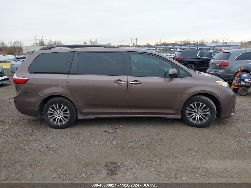 2019 Toyota Sienna Xle 8 Passenger VIN: 5TDYZ3DC4KS987264 Lot: 40900827