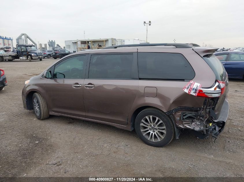 2019 Toyota Sienna Xle 8 Passenger VIN: 5TDYZ3DC4KS987264 Lot: 40900827