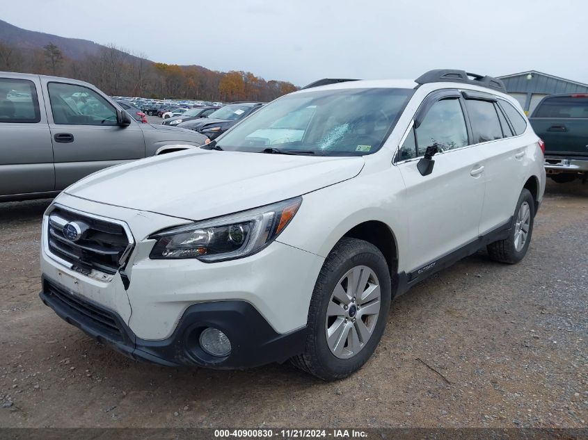 2019 Subaru Outback 2.5I Premium VIN: 4S4BSAFC9K3289080 Lot: 40900830