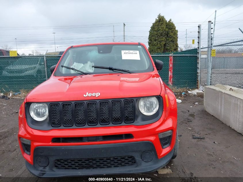 2021 Jeep Renegade Jeepster 4X4 VIN: ZACNJDABXMPM54764 Lot: 40900840