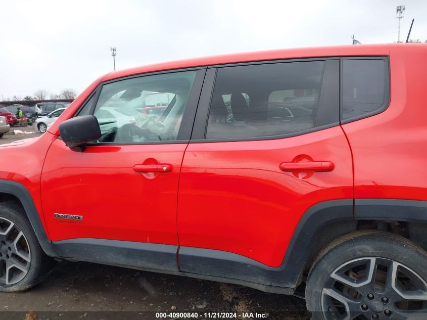 2021 Jeep Renegade Jeepster 4X4 VIN: ZACNJDABXMPM54764 Lot: 40900840