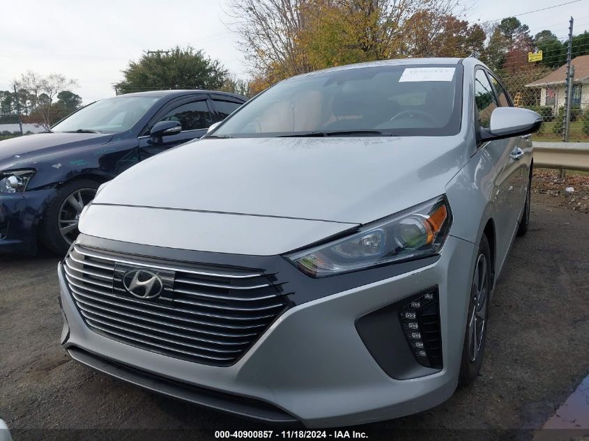 2018 Hyundai Ioniq Hybrid Sel VIN: KMHC75LC7JU060066 Lot: 40900857