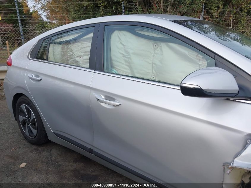 2018 Hyundai Ioniq Hybrid Sel VIN: KMHC75LC7JU060066 Lot: 40900857