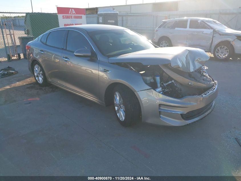 2018 KIA OPTIMA EX - 5XXGU4L37JG194820