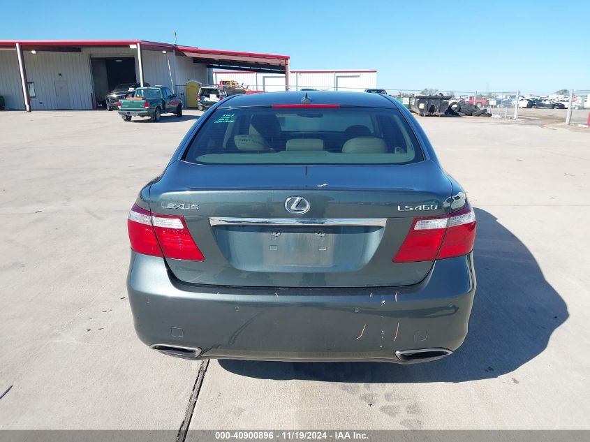 2007 Lexus Ls 460 VIN: JTHBL46F475024154 Lot: 40900896