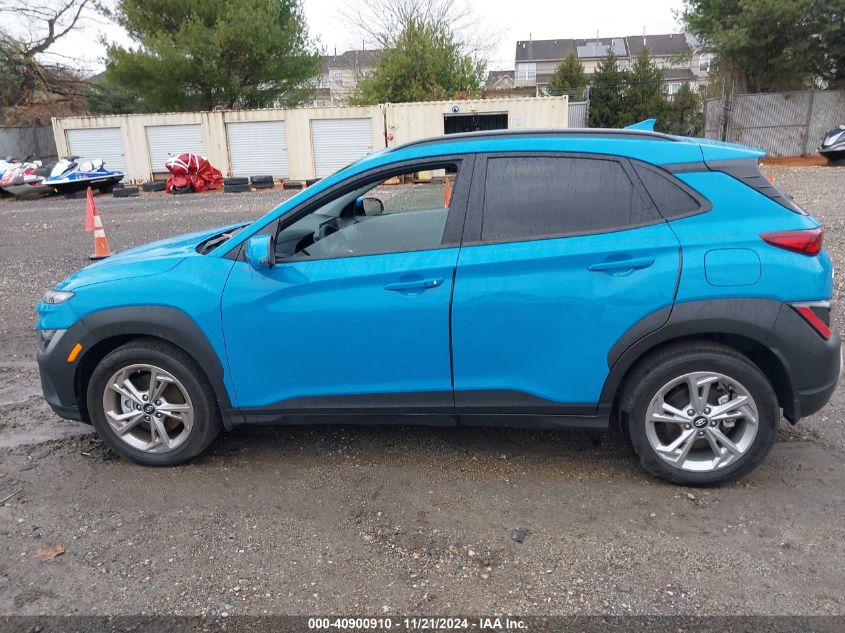 2022 Hyundai Kona Sel VIN: KM8K6CAB5NU878785 Lot: 40900910