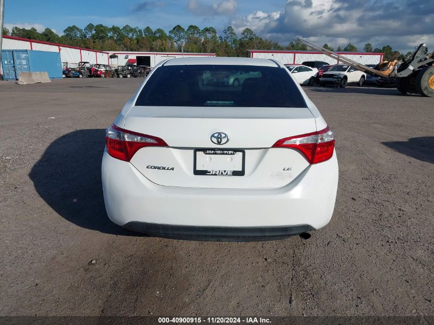 2015 Toyota Corolla Le Plus VIN: 5YFBURHE0FP228063 Lot: 40900915