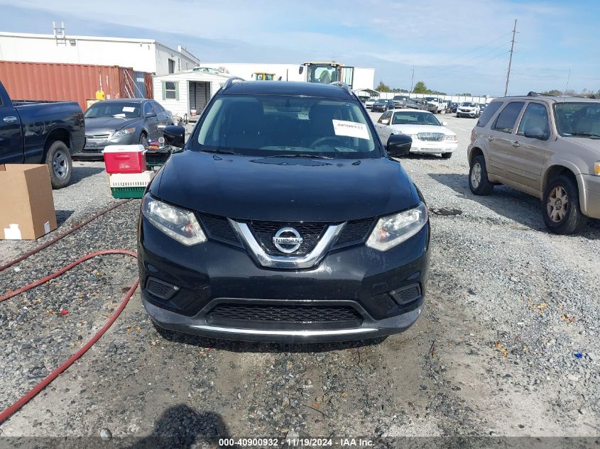 2016 Nissan Rogue Sv VIN: KNMAT2MT1GP684750 Lot: 40900932