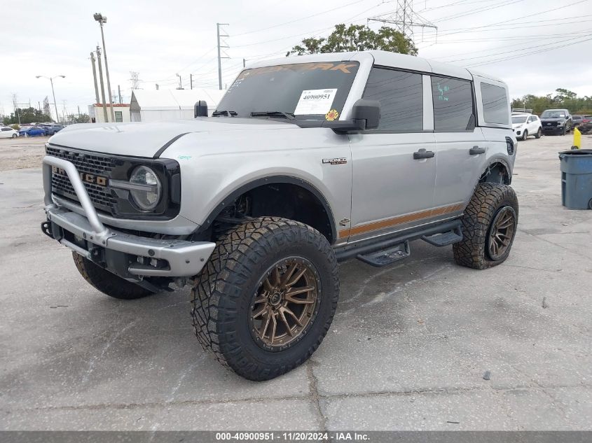 2022 Ford Bronco Wildtrak VIN: 1FMEE5DP1NLB73586 Lot: 40900951