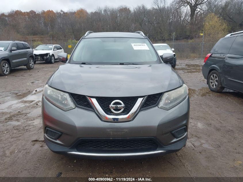 2015 Nissan Rogue Sv VIN: KNMAT2MV2FP508788 Lot: 40900962