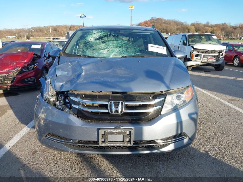 2014 Honda Odyssey Ex-L VIN: 5FNRL5H66EB129230 Lot: 40900973