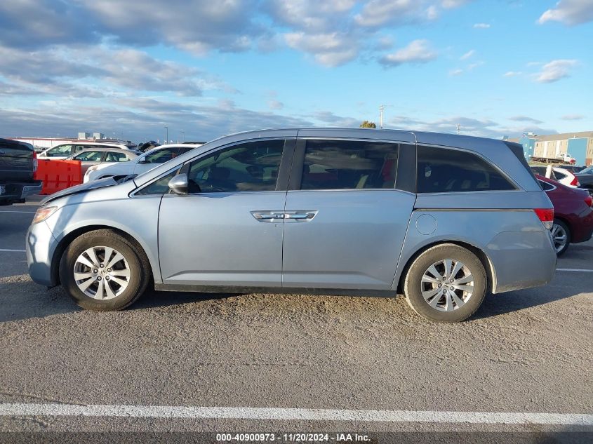 2014 Honda Odyssey Ex-L VIN: 5FNRL5H66EB129230 Lot: 40900973