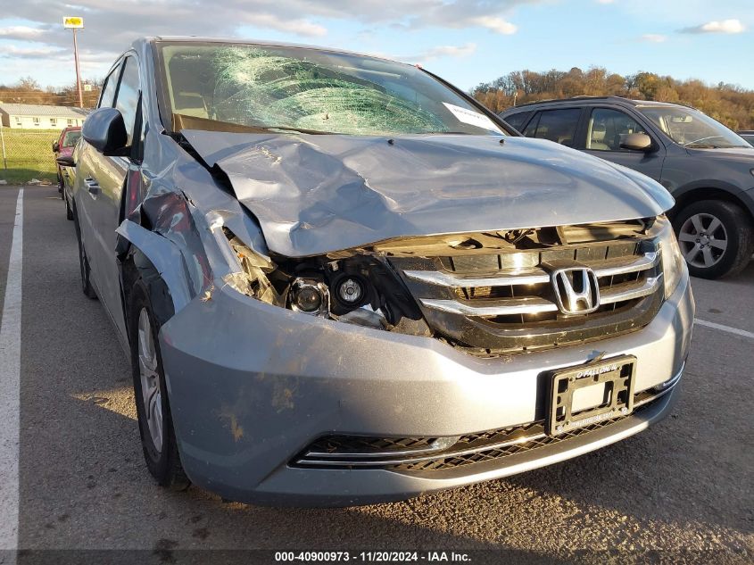 2014 Honda Odyssey Ex-L VIN: 5FNRL5H66EB129230 Lot: 40900973