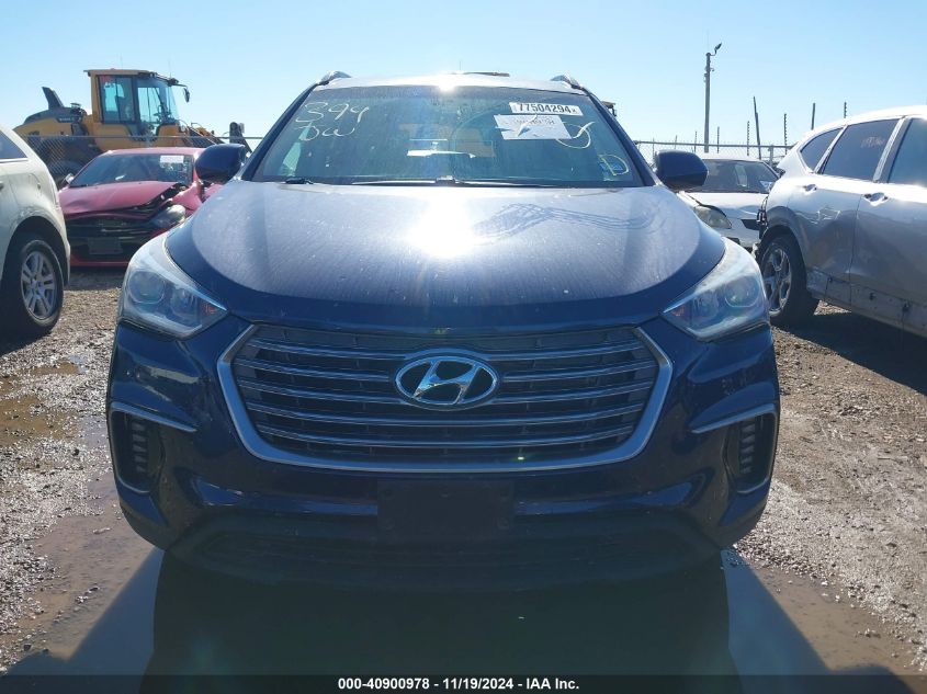 2018 Hyundai Santa Fe Se VIN: KM8SM4HF3JU274151 Lot: 40900978