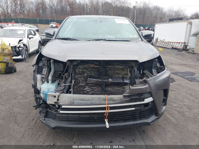 VIN 5TDBZRFH2KS960940 2019 Toyota Highlander, LE no.6