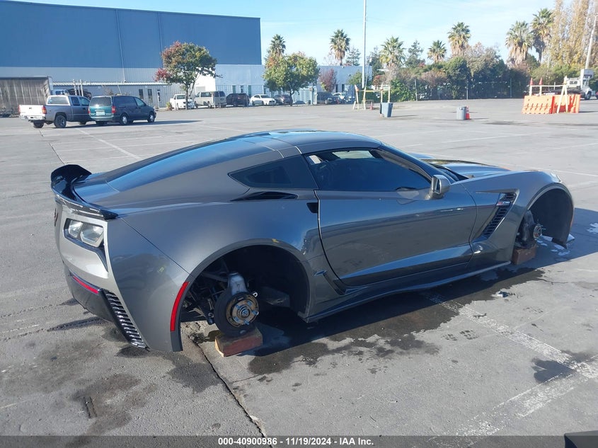Vin: 1g1yu2d61g5604874, lot: 41390678, chevrolet corvette z06 20164