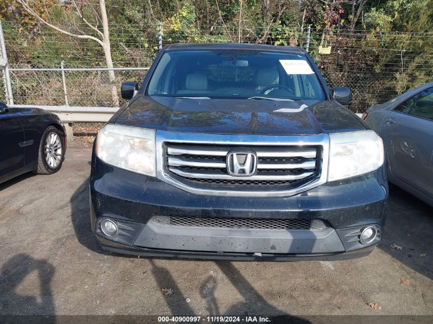 2014 Honda Pilot Ex-L VIN: 5FNYF4H75EB036317 Lot: 40900997