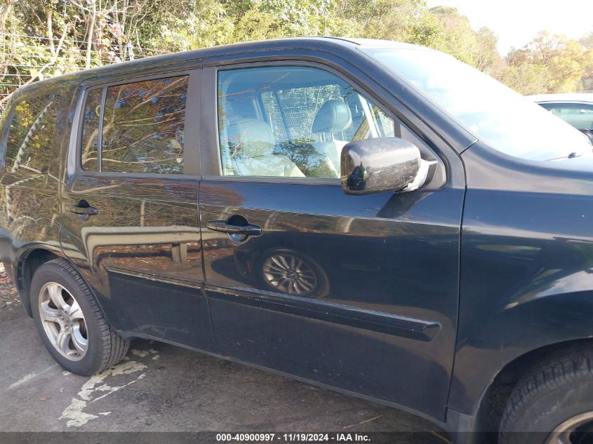 2014 HONDA PILOT EX-L - 5FNYF4H75EB036317