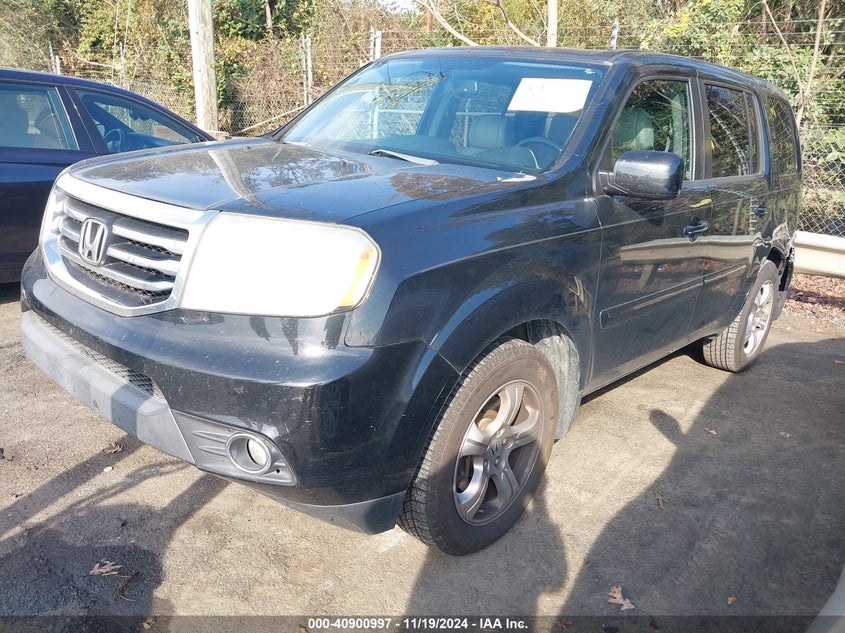 2014 HONDA PILOT EX-L - 5FNYF4H75EB036317