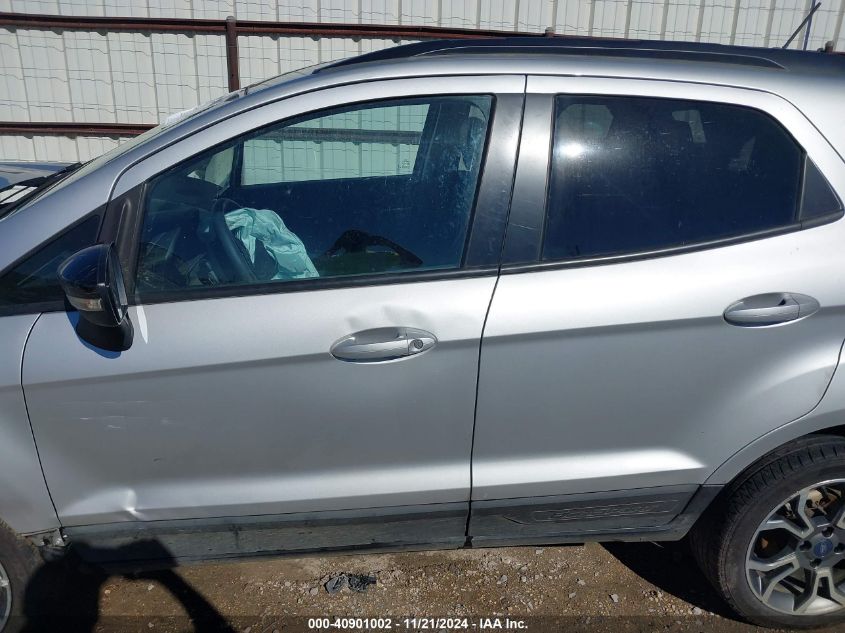 2020 Ford Ecosport Ses VIN: MAJ6S3JL7LC389131 Lot: 40901002